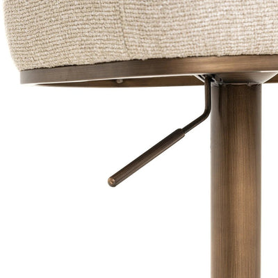 Bar/counter stoel Cheyenne draai biscotti by Richmond Interiors