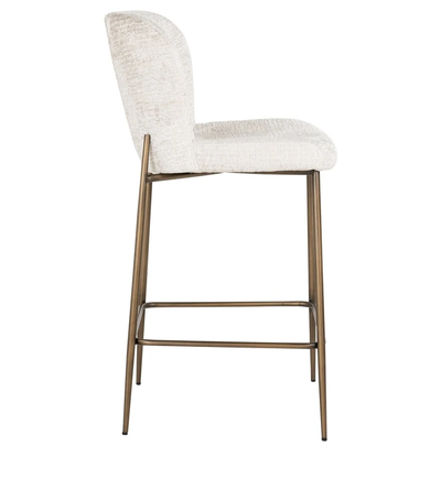 Barstoel Darby Cream Fusion - Laag by Richmond Interiors