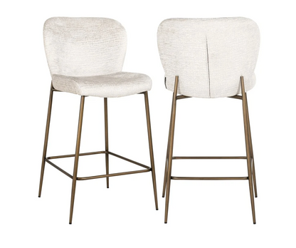 Barstoel Darby Cream Fusion  - Laag - depauwwonen