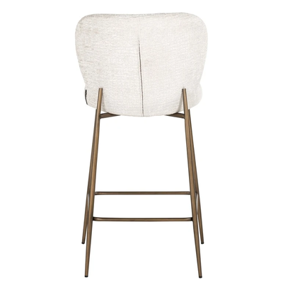 Barstoel Darby Cream Fusion - Laag by Richmond Interiors