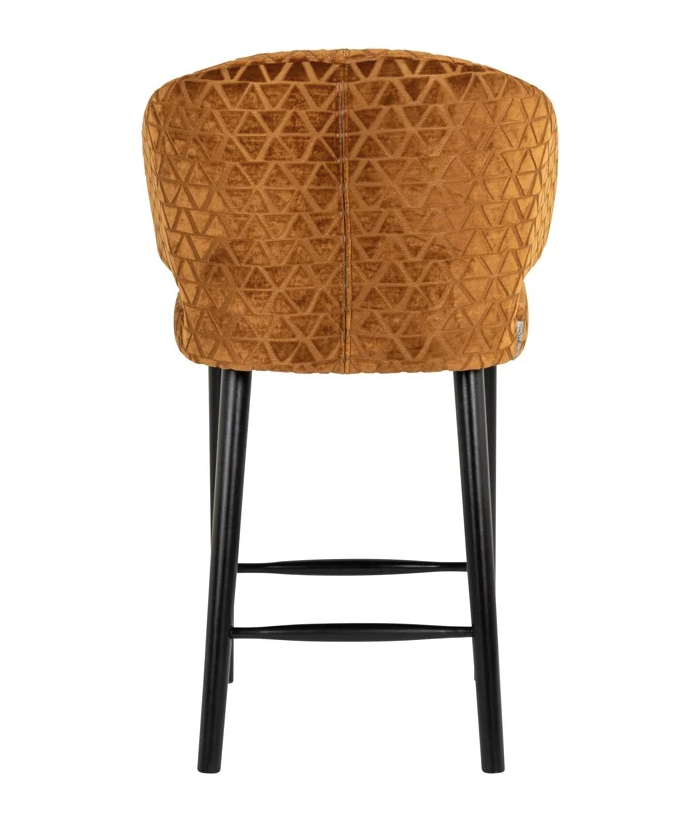 Barstoel Indigo Gold Triangle - Laag - depauwwonen