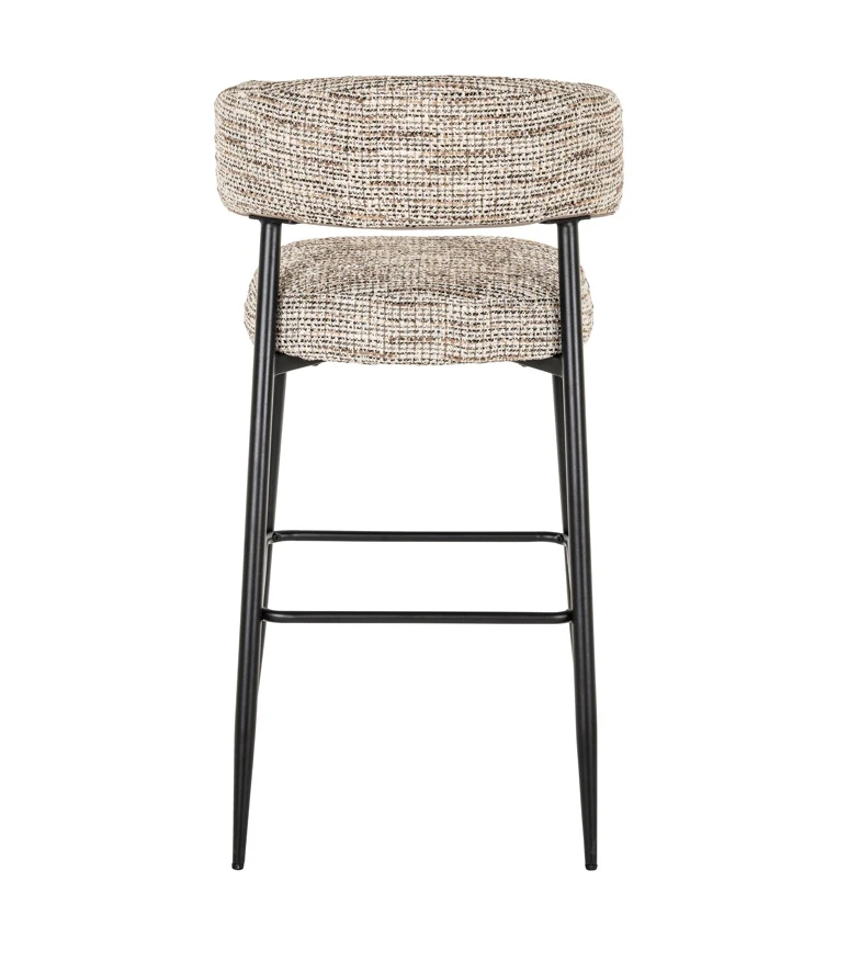 Barstoel Rochelle trendy nature (set van 2) - laag by Richmond Interiors