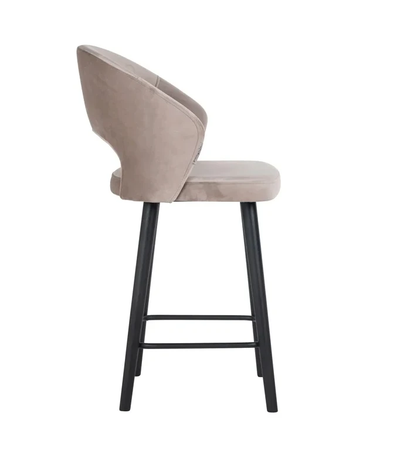 Barstoel Savoy Khaki Velvet - Laag by Richmond Interiors