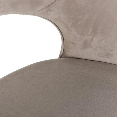 Barstoel Savoy Khaki Velvet - Laag by Richmond Interiors
