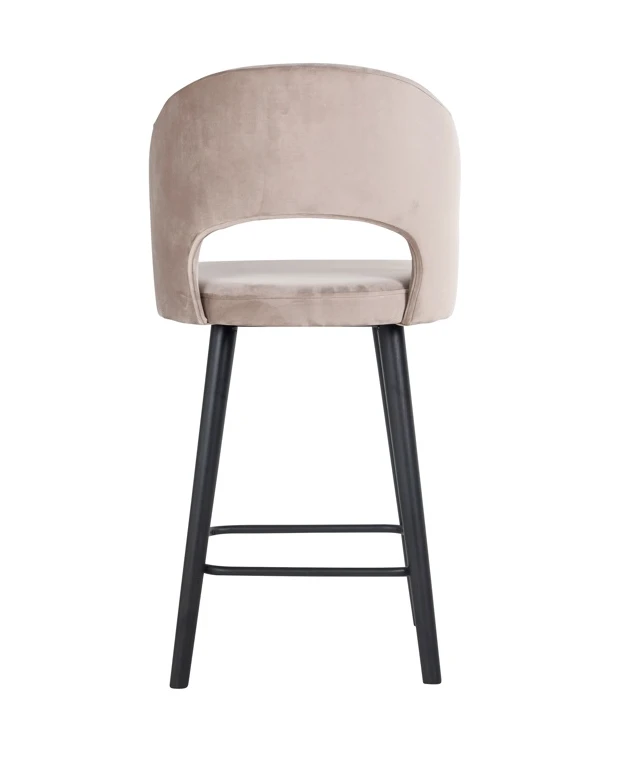 Barstoel Savoy Khaki Velvet - Laag by Richmond Interiors