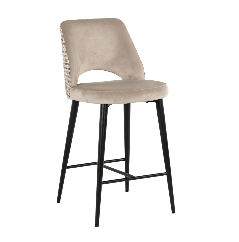 Barstoel Tabitha Trendy Nature - Laag by Richmond Interiors