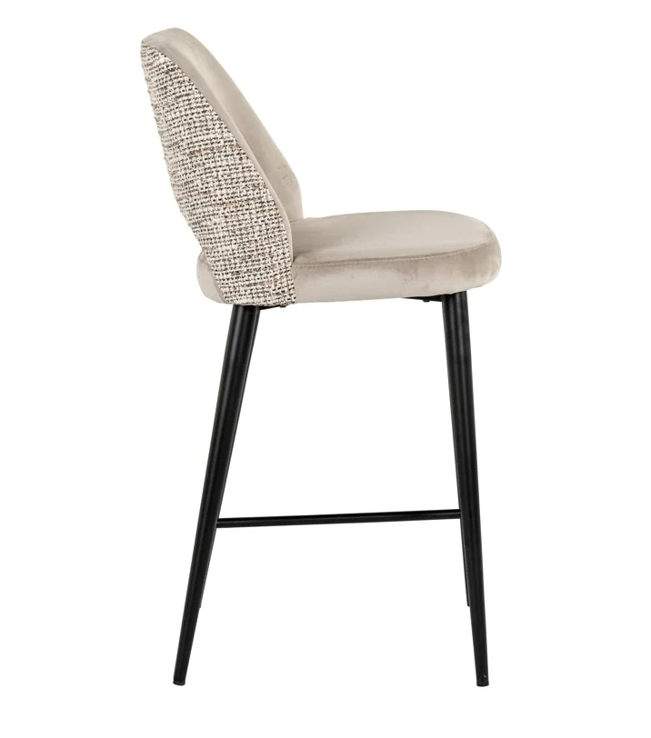 Barstoel Tabitha Trendy Nature - Laag by Richmond Interiors