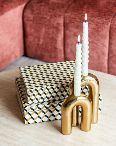 Salontafel Fictus Travertine faux (Beige) by Richmond Interiors