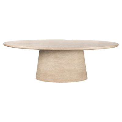 Eettafel Fictus 240 Travertine faux (Beige) by Richmond Interiors
