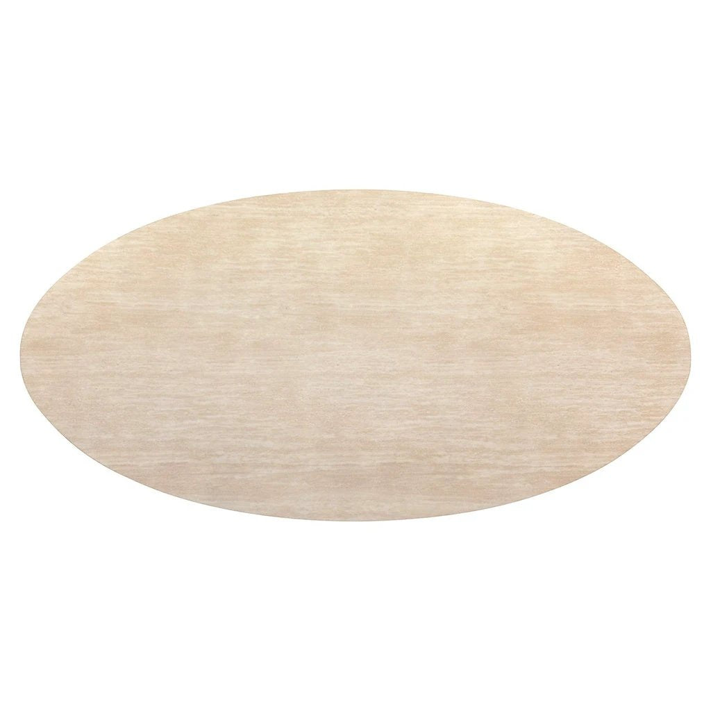Eettafel Fictus 240 Travertine faux (Beige) by Richmond Interiors