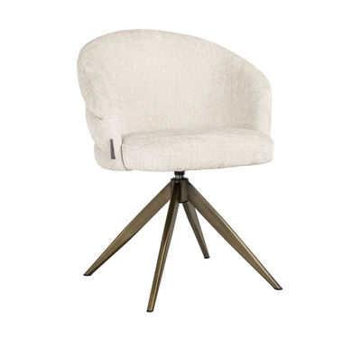 Eetkamerstoel Zendaya Beige Chenille by Richmond Interiors