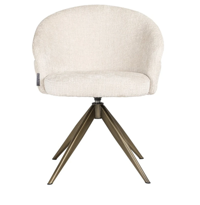 Eetkamerstoel Zendaya Beige Chenille by Richmond Interiors