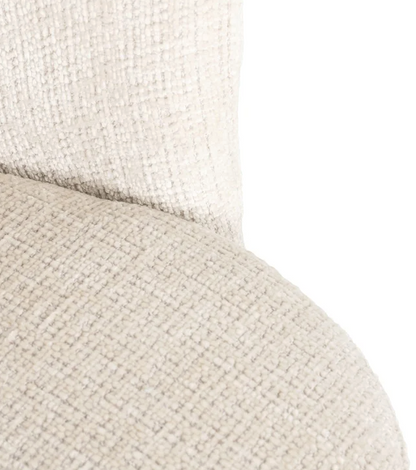 Eetkamerstoel Zendaya Beige Chenille - depauwwonen