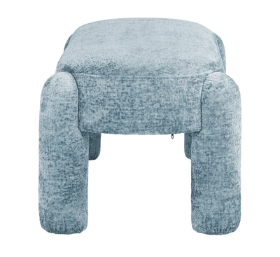 Bench Holly Light Blue Chenille by Richmond Interiors