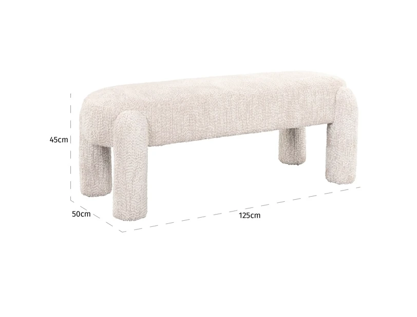 Bench Holly Lovely Cream by Richmond Interiors