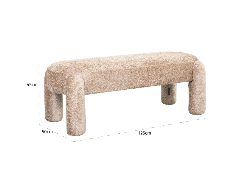 Bench Holly Sheep Nature - depauwwonen