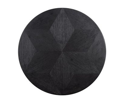 Bijzettafel Blax 58.5Ø - zwart - depauwwonen