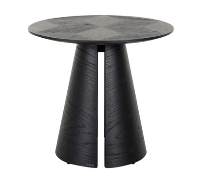 Bijzettafel Blax 58.5Ø - zwart - depauwwonen