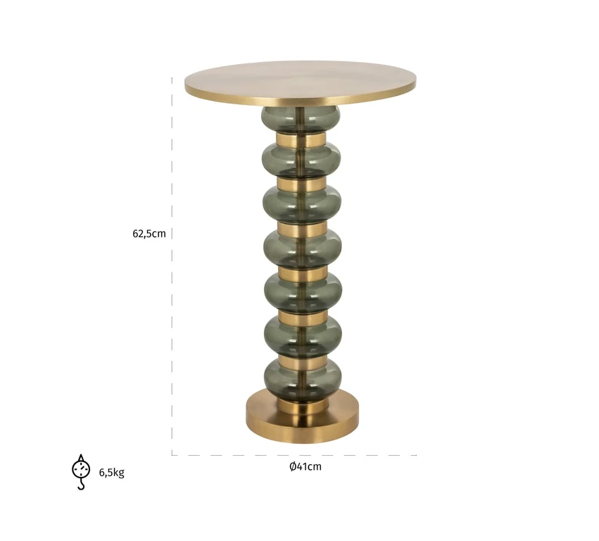 Bijzettafel Bowiene - groen by Richmond Interiors