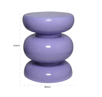 Bijzettafel Jari Purple - depauwwonen