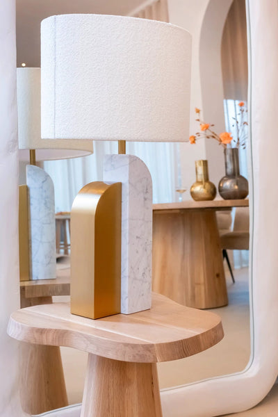 Bijzettafel Odile 50Ø - Naturel by Richmond Interiors