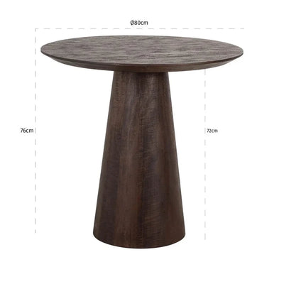 Bistrotafel Willow 80Ø by Richmond Interiors