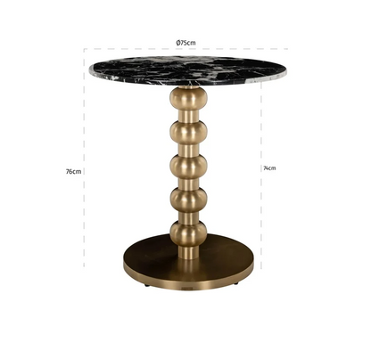 Bistrotafel Witlox 75Ø - depauwwonen