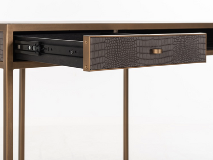 Bureau Classio Brushed Goud - depauwwonen