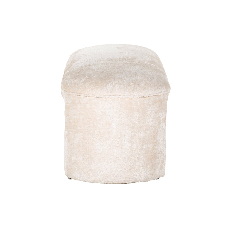 Bank Fargo white chenille - depauwwonen