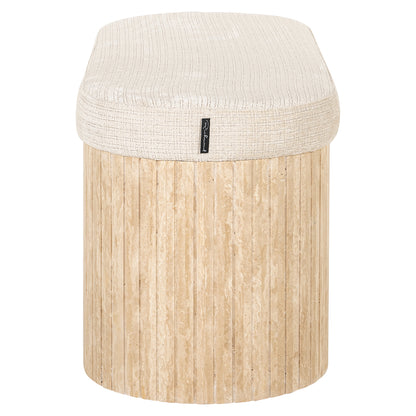 Bank Gallice natural beige travertine - depauwwonen