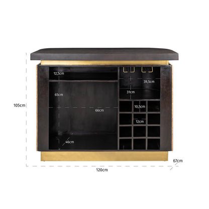 Bar Martini (Bruin) - depauwwonen