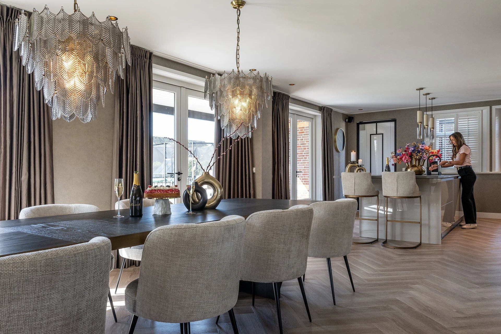 Barstoel Bolton natural renegade (Set van 2) by Richmond Interiors