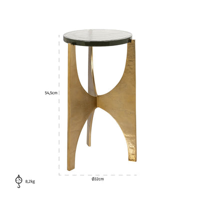 Bijzettafel Avery (Goud) by Richmond Interiors