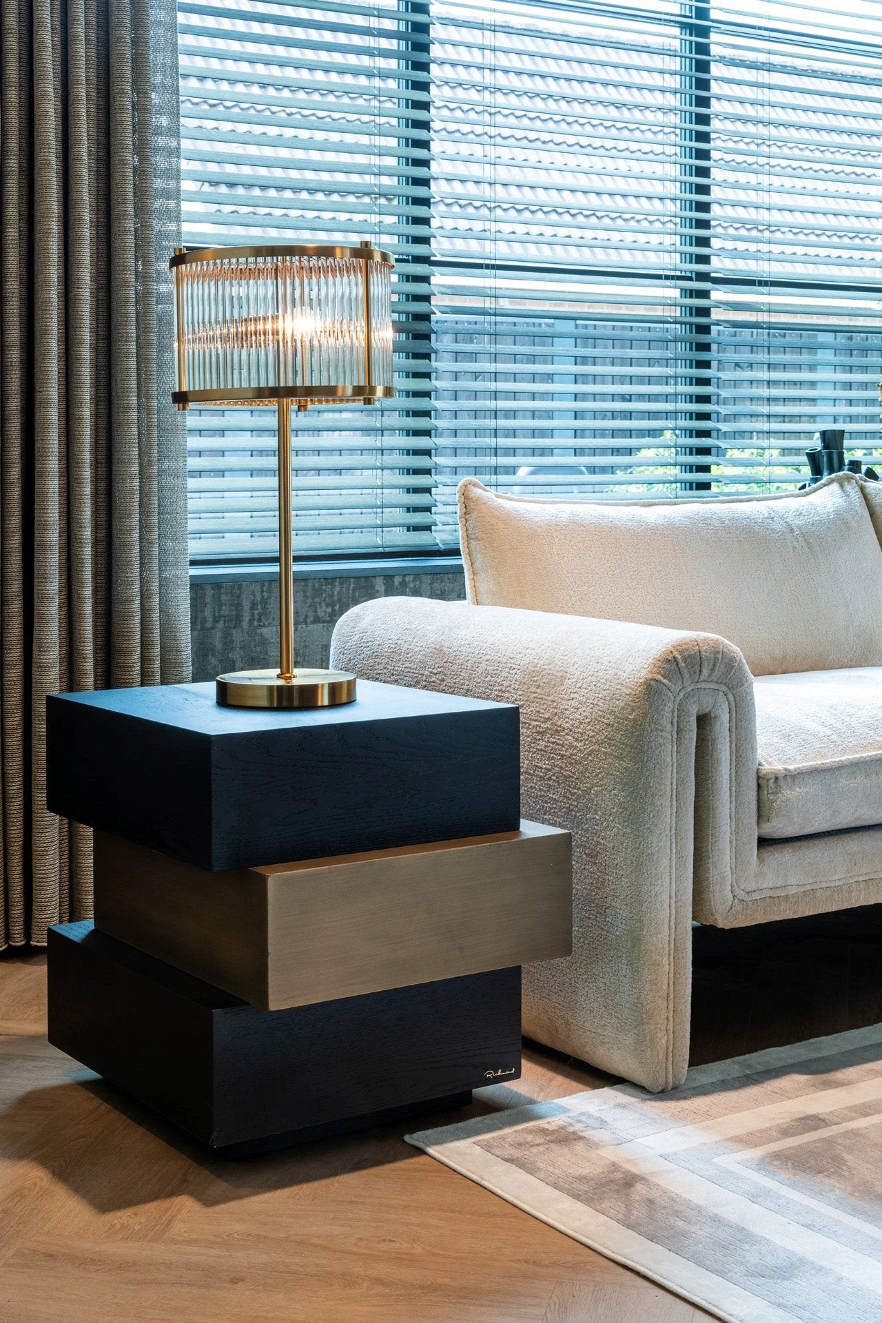 Bijzettafel Cambon 3-laags (Dark coffee) by Richmond Interiors