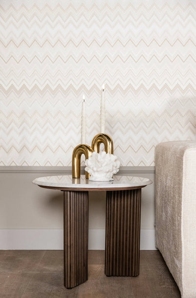 Bijzettafel Mayfield 55Ø (Wit) by Richmond Interiors