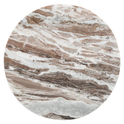 Bijzettafel Oberoy 45Ø (Bruin) by Richmond Interiors