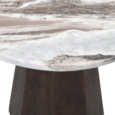 Bijzettafel Oberoy 45Ø (Bruin) by Richmond Interiors