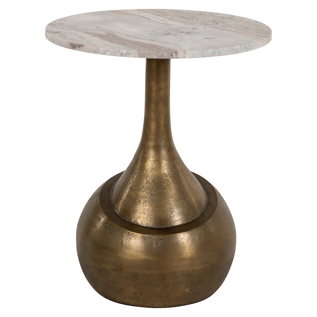 Bijzettafel Sia (Geborsteld Goud) by Richmond Interiors