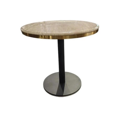 Bistrotafel Brazza 80Ø (Beige) by Richmond Interiors