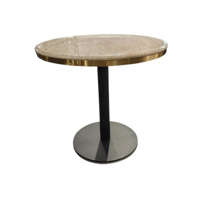 Bistrotafel Brazza 80Ø (Beige) - depauwwonen