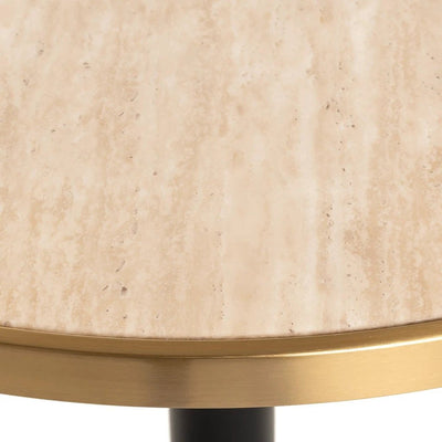Bistrotafel Brazza 80Ø (Beige) by Richmond Interiors
