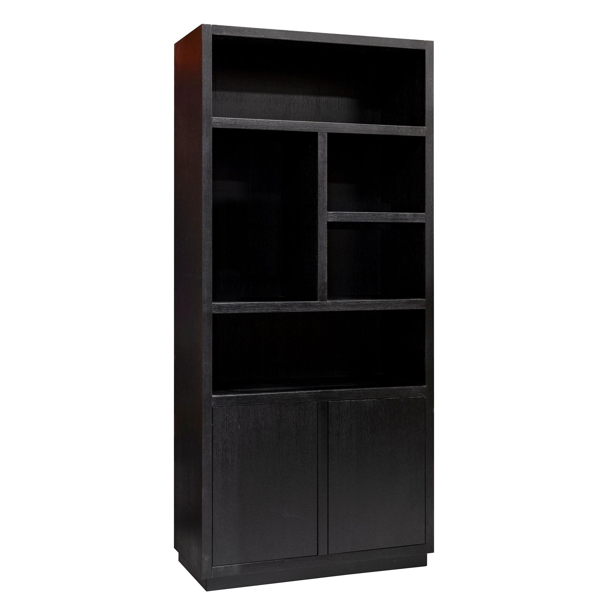 Boekenkast Oakura 2-deuren (Black) by Richmond Interiors