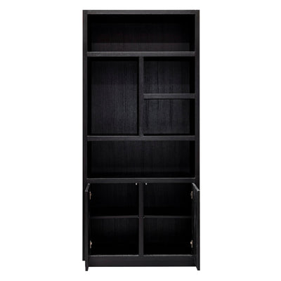 Boekenkast Oakura 2-deuren (Black) by Richmond Interiors