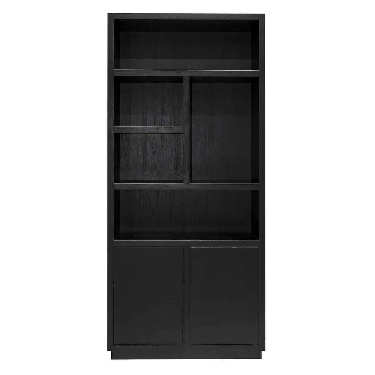 Boekenkast Oakura 2-deuren (Black) by Richmond Interiors