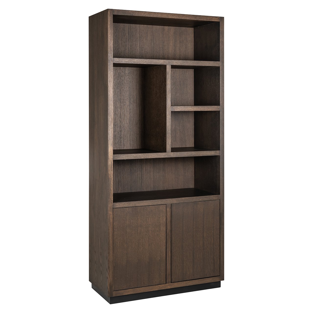 Boekenkast Oakura 2-deuren (Brown) - depauwwonen
