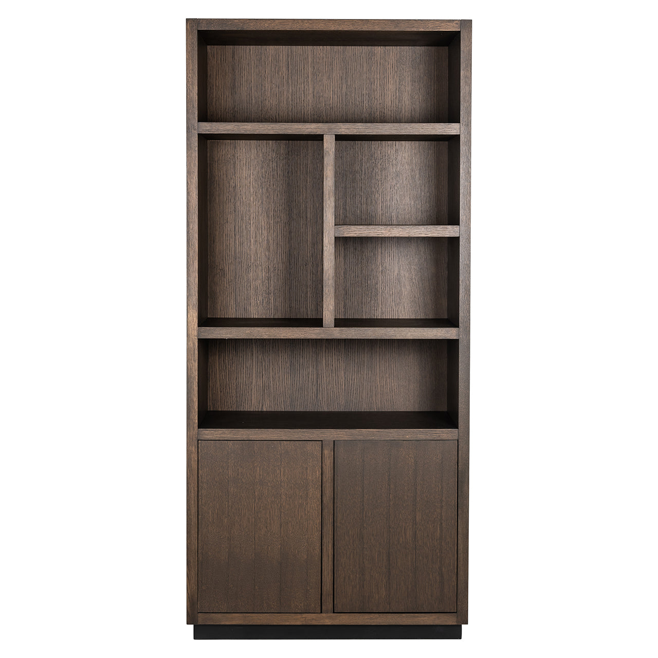 Boekenkast Oakura 2-deuren (Brown) - depauwwonen