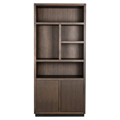 Boekenkast Oakura 2-deuren (Brown) - depauwwonen