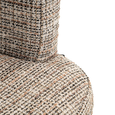 Draaistoel Rochenne met wielen trendy nature by Richmond Interiors