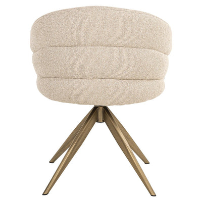 Draaistoel Zendaya biscotti brandvertragend by Richmond Interiors