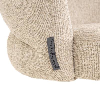Draaistoel Zendaya biscotti brandvertragend by Richmond Interiors
